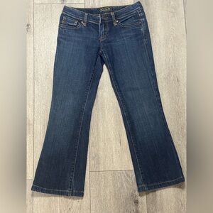 Seven7 Flare Jeans in Dark Blue size 24